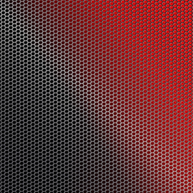 Sfondo geometrico con rete metallica