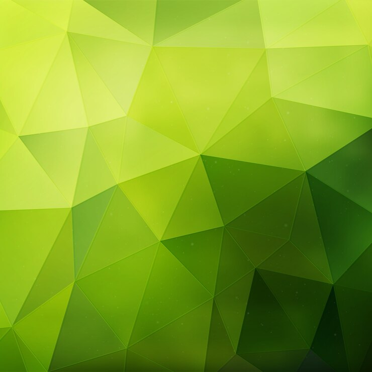 Sfondo geometrico verde