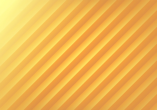 Sfondo giallo onda geometrica astratta.