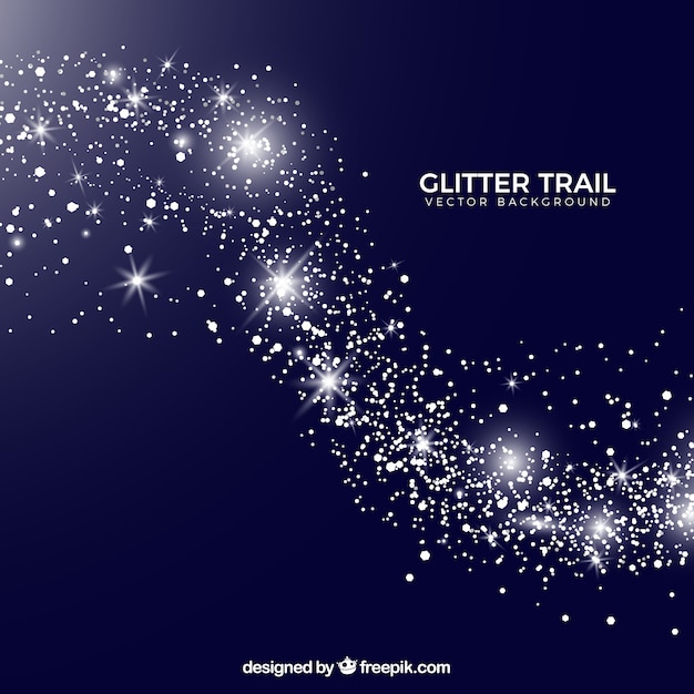 Sfondo glitter in colore argento
