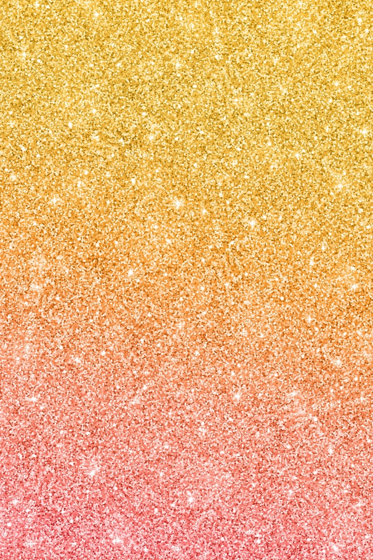 Vettore sfondo glitter verticale con effetto colore rosa oro