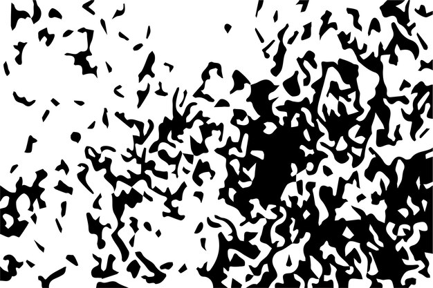 Sfondo grunge monocromatico Texture astratta in bianco e nero con macchie e macchie di linee graffiate