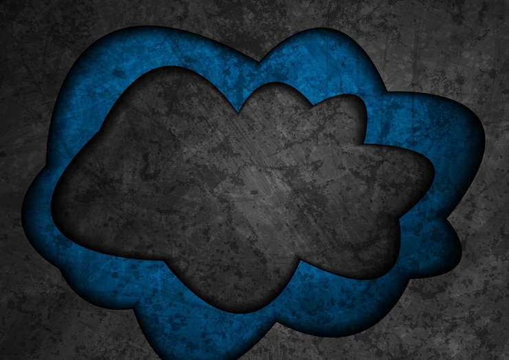 Vettore sfondo grunge ondulato aziendale astratto blu scuro e nero