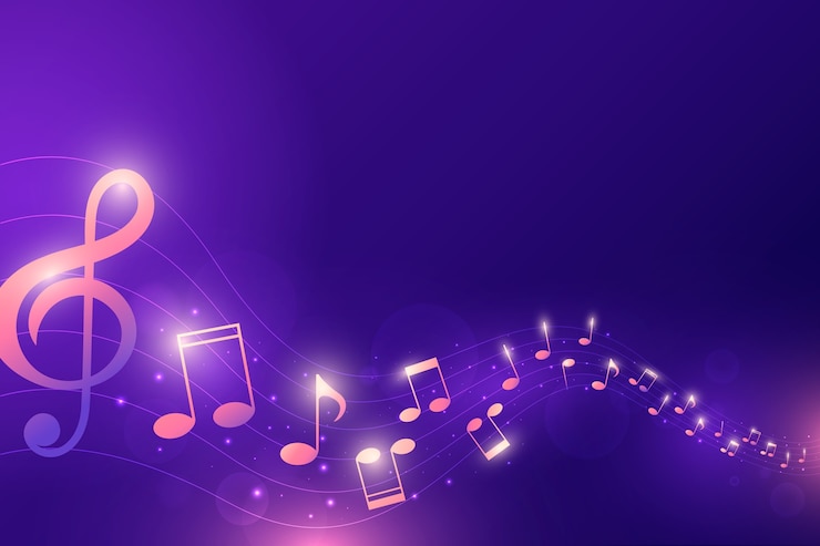 Vettore sfondo karaoke a gradiente