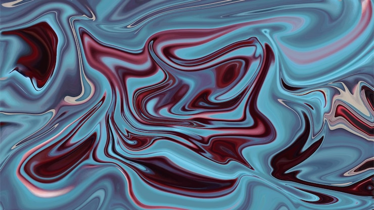 Vettore sfondo liquido colorato sfondo colorato astratto con onde motivo ondulato marmorizzato