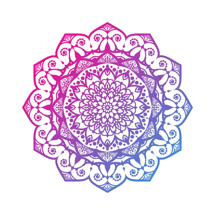 Sfondo mandala di lusso