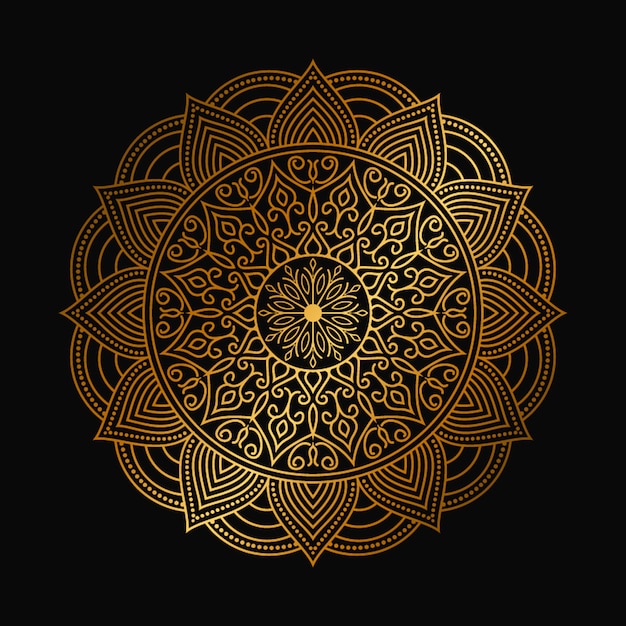 Sfondo mandala di lusso