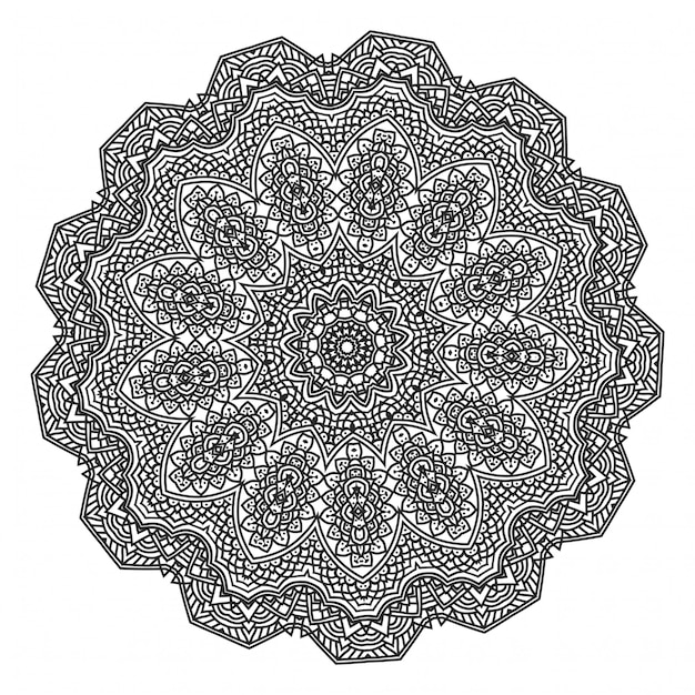 Sfondo mandala di lusso