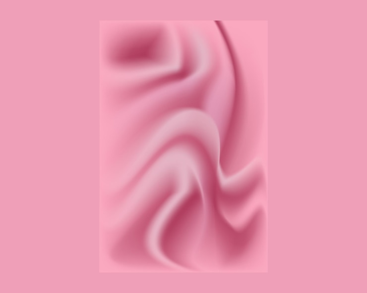 Vettore sfondo rosa onde astratte