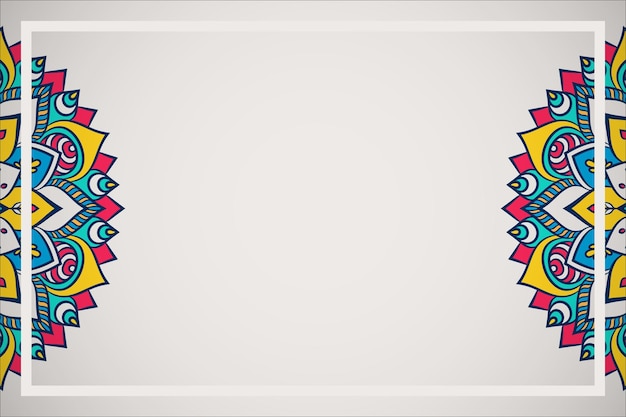 Sfondo semplice con elementi geometrici