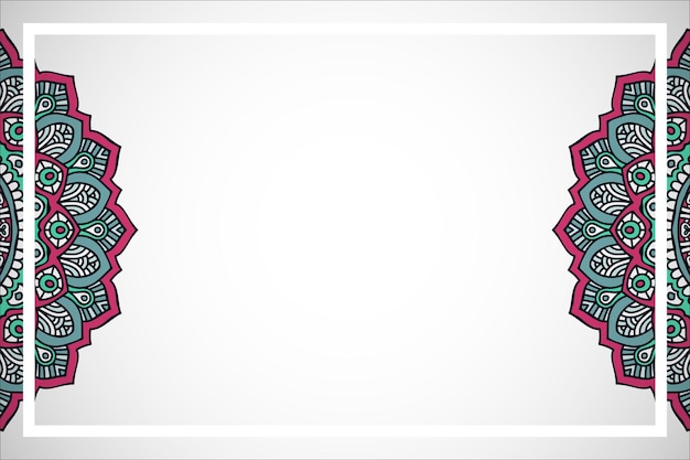 Sfondo semplice con elementi geometrici