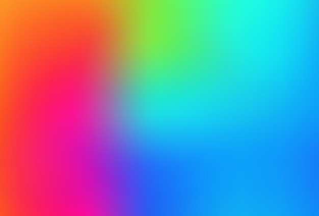 Sfondo sfumato colorato liscio e sfocato Colori moderni e luminosi dell'arcobaleno Modello di banner vettoriale dai colori tenui facilmente modificabile