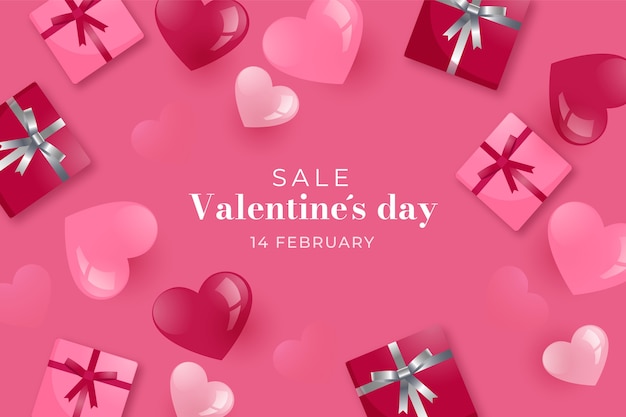 Sfondo sfumato di San Valentino