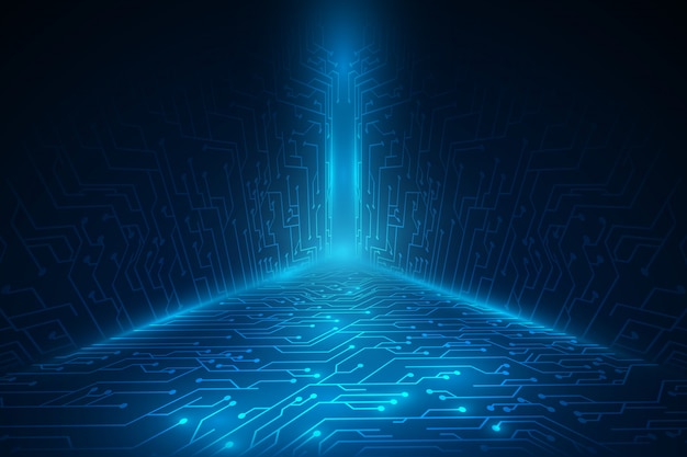 Sfondo tecnologia scifi
