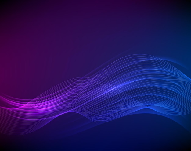 Sfondo viola elemento di design bagliore luce effect01