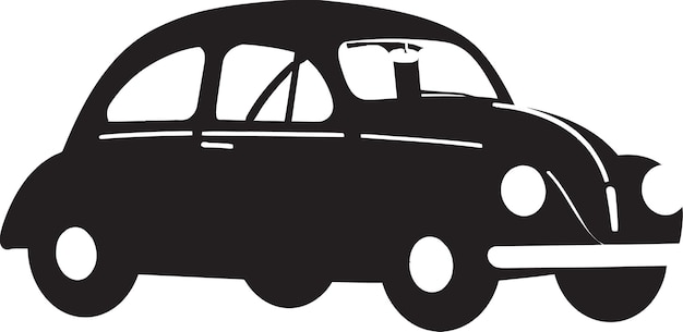 Shadowy Nightfall Vector Black Car ArtworkMidnight Monochrome Motion Black Car Vector (Vettore notturno oscuro per auto nere)
