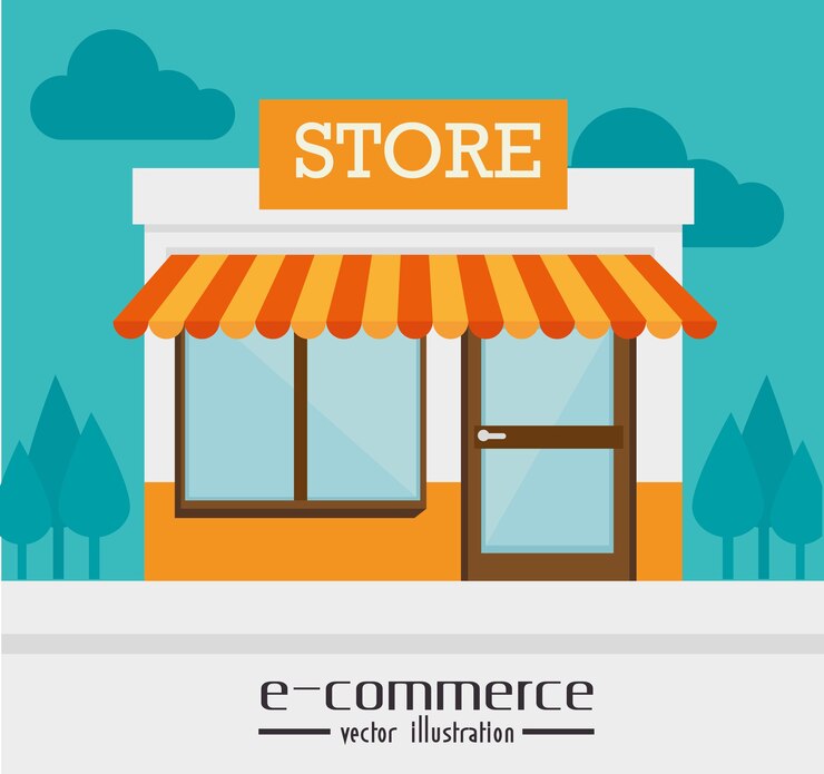 Vettore shopping design, illustrazione vettoriale.