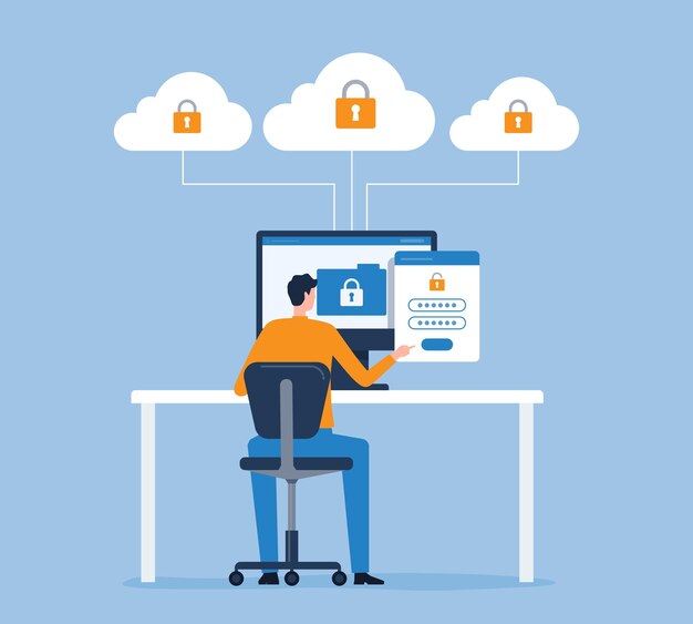 sicurezza dello stoccaggio del cloud computing aziendale