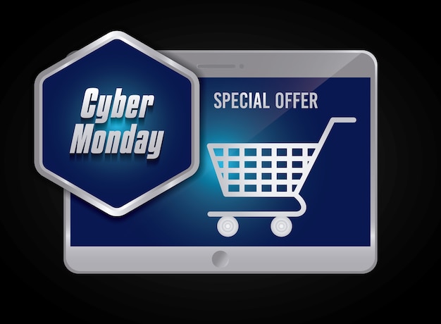 Sigillo timbro con cyber