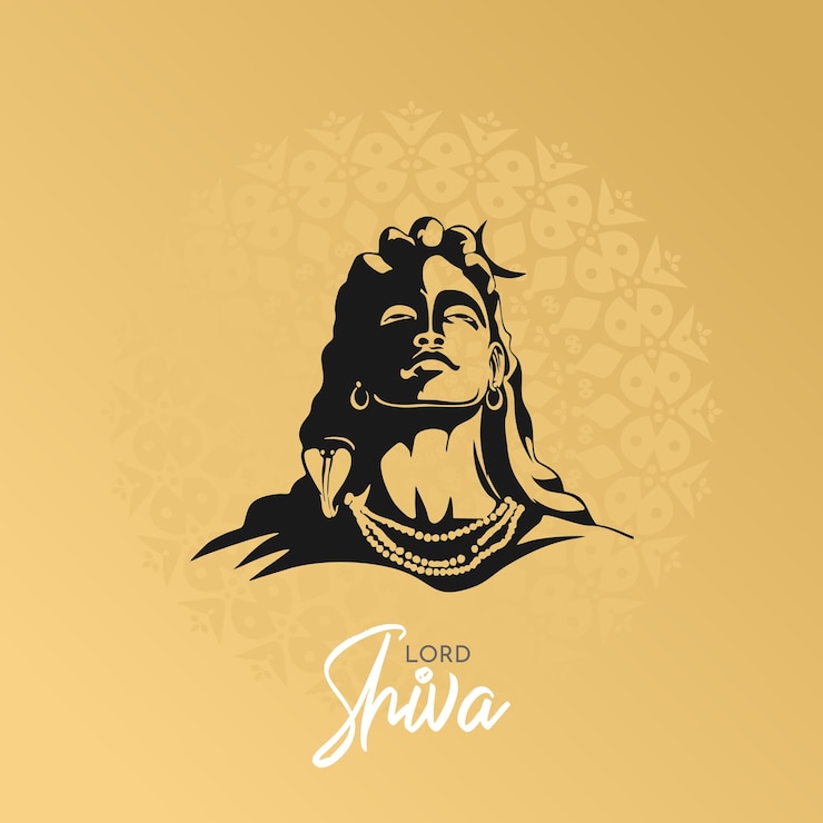 Vettore signore shiva vettore