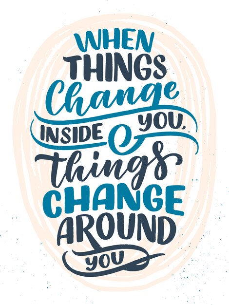 Sii te stesso lettering citazione