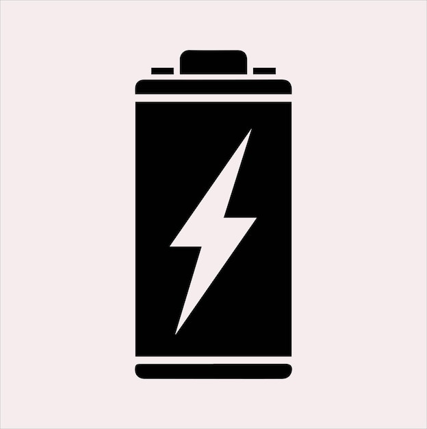 silhouette vettoriale della batteria su sfondo bianco