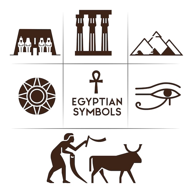 Simboli egizi, simboli faraonici