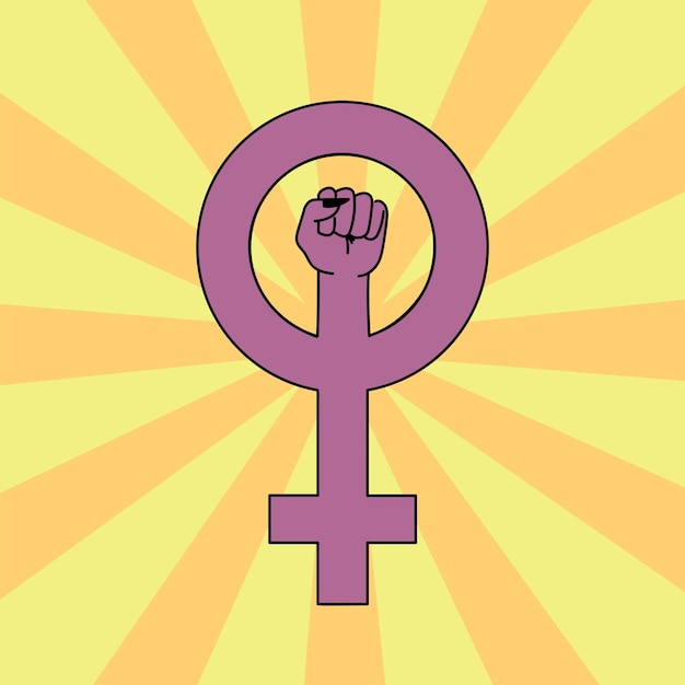 Simbolo del pugno femminista