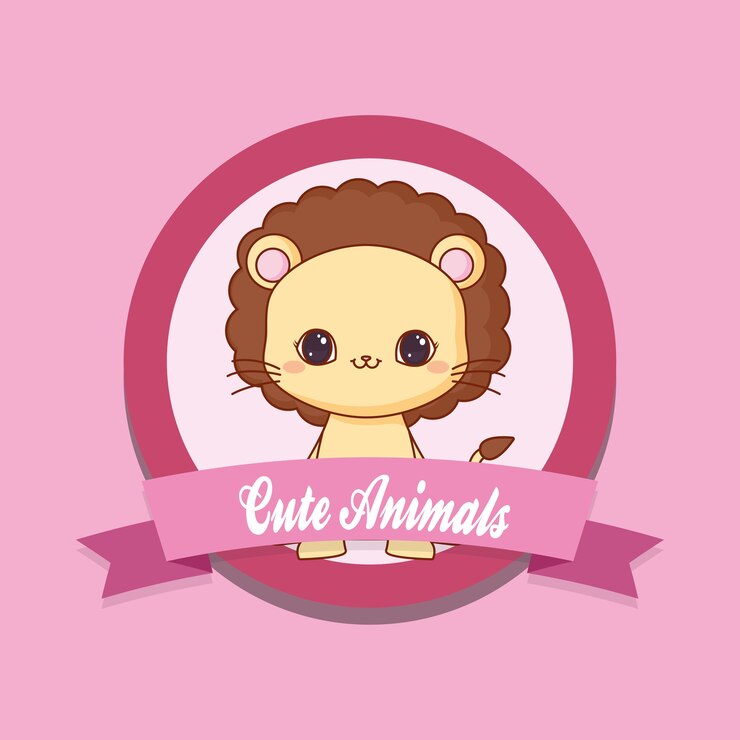 Vettore simpatico disegno di animali