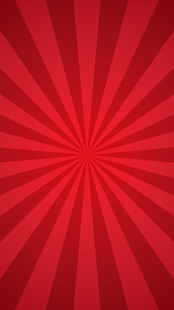Simple Dark Christmas Red Light Burst Effect Vertical Vector Background