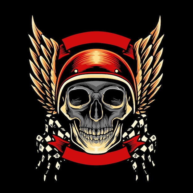 Skull Motorcycle Club mascotte