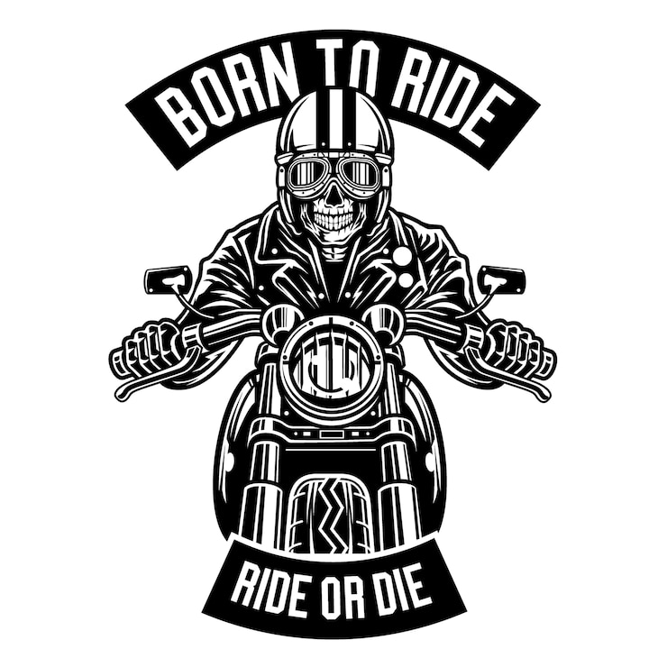 Vettore skull rider