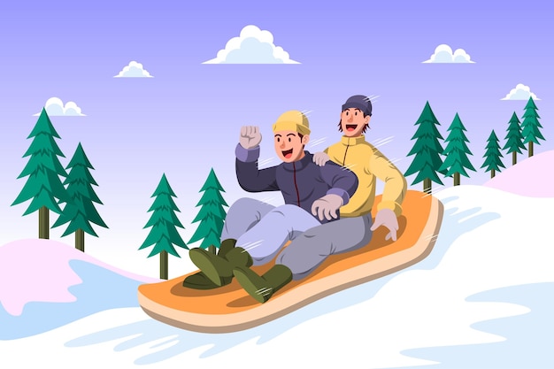 Sleeding - Attività invernale