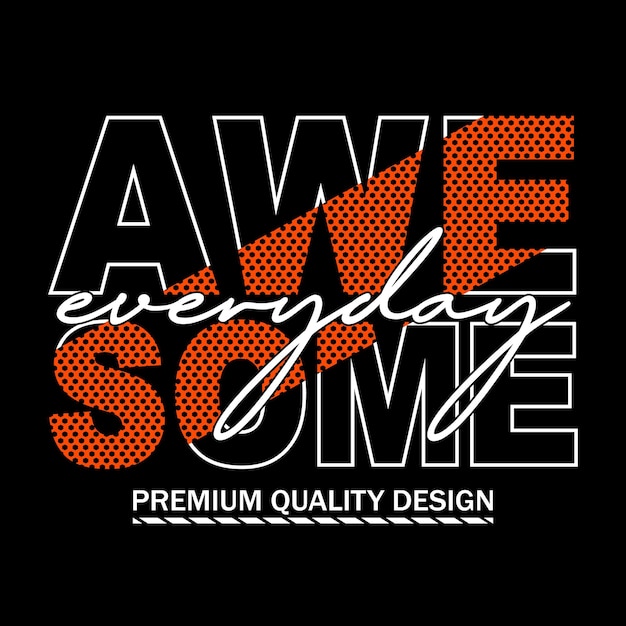 slogan tee tipografia graphic design illustrazione vettoriale, stampa t-shirt