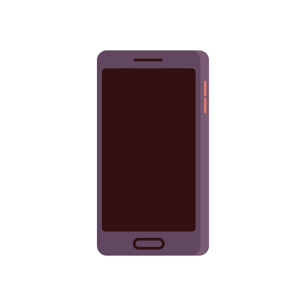 Smartphone mobile con visualizzazione primo smartphone con singolo pulsante dispositivo cellulare gadget cellulare