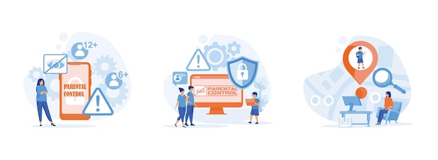 Software di controllo genitoriale Papà e mamma bloccano i contenuti proibiti o inappropriati sui social media