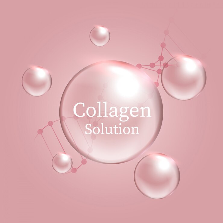 Vettore soluzione di collagene