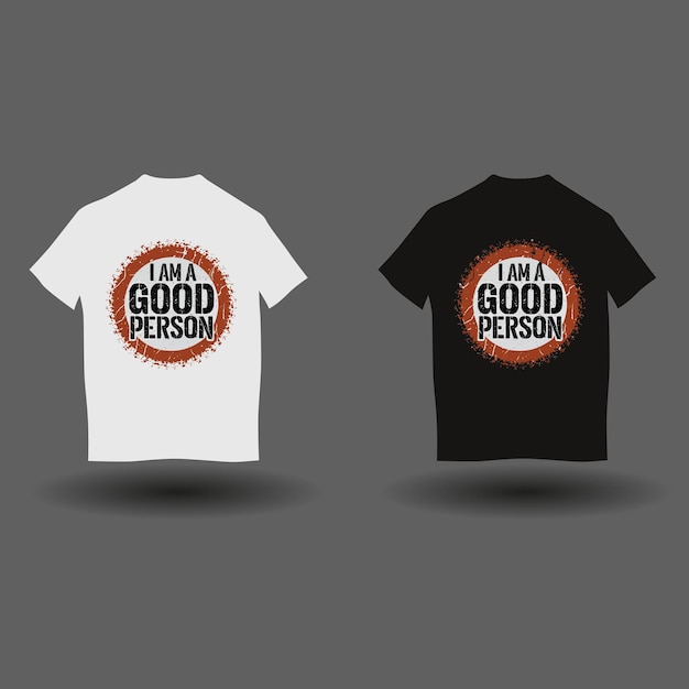 Sono una persona buona T-shirt design T-shirt moderno design 14