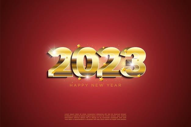 sontuosa celebrazione del nuovo anno 2023.