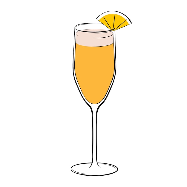 Sorbetto Mimosa Punch Cocktail
