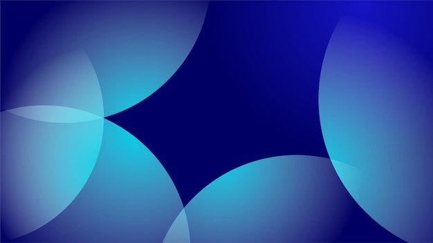 Sovrapposizione geometrica blu colorato disegno astratto sfondo