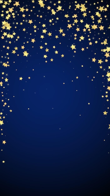 Sovrapposizione vettoriale stelle magiche Stelle dorate sparse