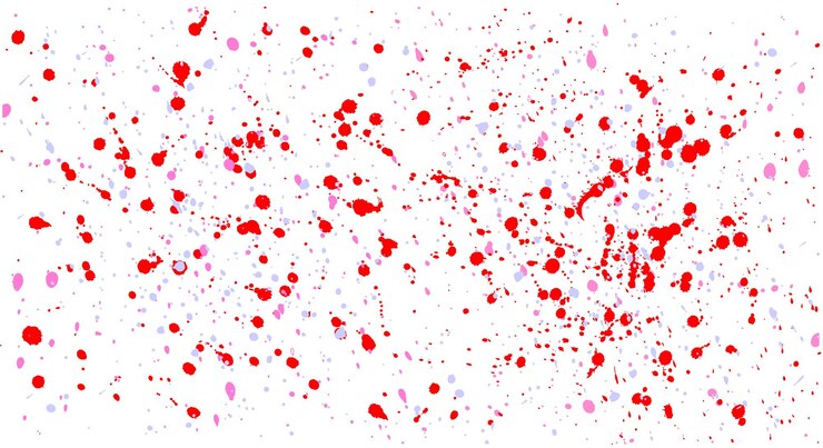 Vettore splashes colored texture