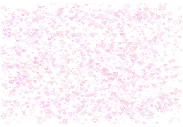 Spruzzata di rosa di forma dell'acquerello del cuore