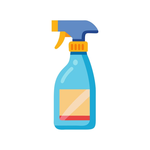 spruzzatore disinfettante detergente bottiglia di spruzzatura isolata