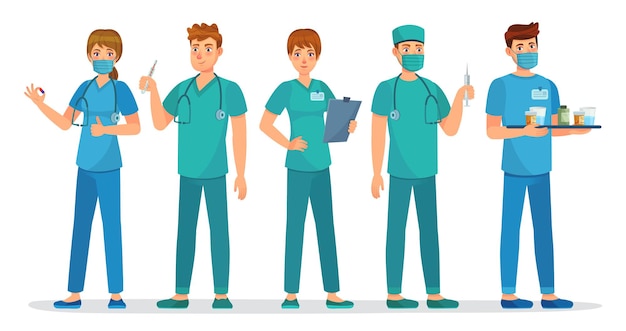 Squadra di medici interni