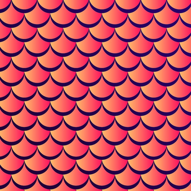 Squame arancioni su fondo scuro