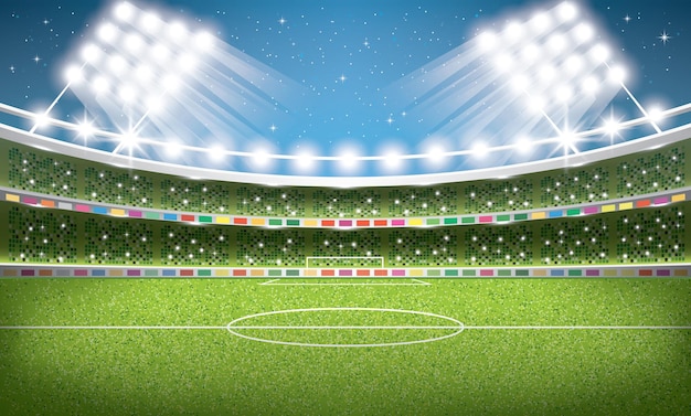 Stadio di calcio. Arena di calcio.
