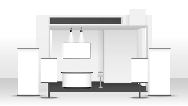 Stand espositivo realistico