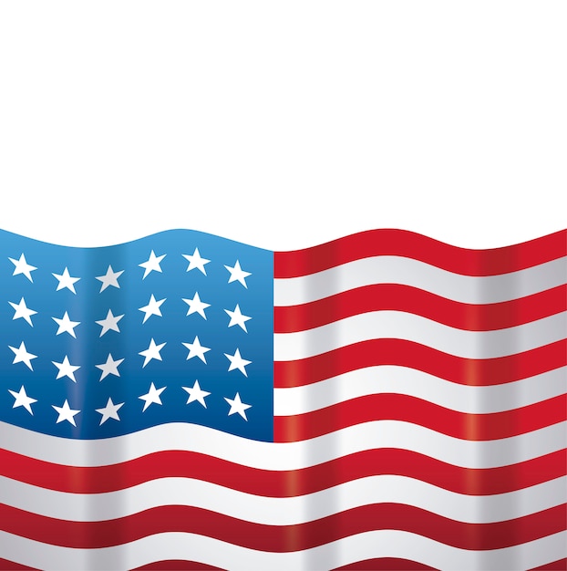 Stati Uniti della bandiera americana